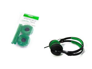 Zomo(�]��) / �����p�C���[�p�b�h�Z�b�g Velour Cactus (Dark Green) �ySennheiser HD25 �w�b�h�z���Ή��z�ċx�X�y�V����