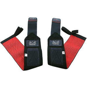 Grip Power Pads / Deluxe Wrist Wraps �iBlack�j 18�C���` ���X�g���b�v ���A���i�ċx�X�y�V����