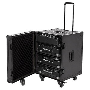 UDG / U91101BL Ultimate �t���C�g�P�[�X CDJ/�~�L�T�[ Black (�g�����[���L���X�^�[�t�j�ċx�݃Z�[��