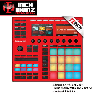 12inch SKINZ / Native Instruments Maschine MK3 Skinz (Red) �yMaschine MK3 �p�X�L���z�ċx�X�y�V����