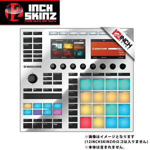 12inch SKINZ / Native Instruments Maschine MK3 Skinz Metallics (Mirror Silver) yMaschine MK3 pXLz