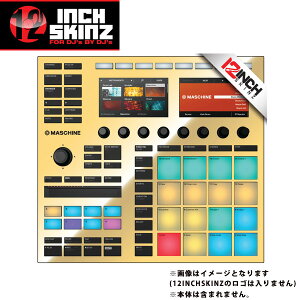 12inch SKINZ / Native Instruments Maschine MK3 Skinz Metallics (Mirror Gold) �yMaschine MK3 �p�X�L���z�ċx�X�y�V����