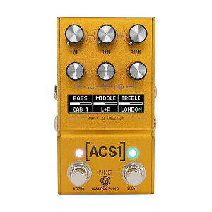 Walrus Audio(�E�H�����X�I�[�f�B�I) / Mako Series MKII: ACS1 Amp + Cab Simulator �A���v���L���r�l�b�g�V�~�����[�^�[�V��������