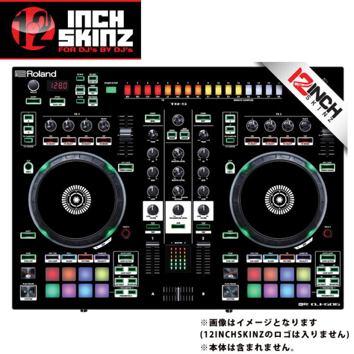 楽天市場】12inch SKINZ / Roland DJ-505 Skinz (Black) 【Roland DJ 