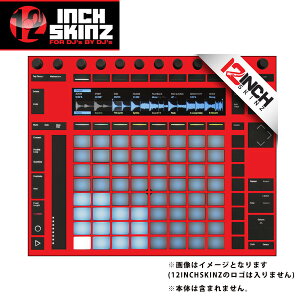 12inch SKINZ / Ableton PUSH2 SKINZ (RED) �yPUSH2�p�X�L���z�ċx�X�y�V����