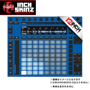 12inch SKINZ / Ableton PUSH2 SKINZ (BLUE) �yPUSH2�p�X�L���z�ċx�X�y�V����