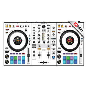 12inch SKINZ / Pioneer DDJ-800 SKINZ (�z���C�g�E�O���[) �yDDJ-800�p�X�L���z �ċx�X�y�V����
