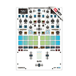 12inch SKINZ / Reloop Elite Skinz COLORS (�z���C�g�E�u���b�N) �yElite�p �ڒ��^�C�v�X�L���z�ċx�X�y�V����