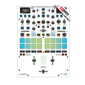 12inch SKINZ / Reloop Elite Skinz COLORS (�z���C�g�E�O���[) �yElite�p �ڒ��^�C�v�X�L���z�ċx�X�y�V����