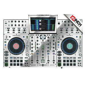 12inch SKINZ / Denon Prime4 SKINZ Metallics (�~���[�V���o�[) �yPrime4�p�X�L���z�ċx�X�y�V����