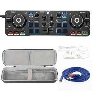����T�t �y�Z�~�n�[�h�P�[�X�Z�b�g�z Hercules(�n�[�L���[���[�X) / DJ Control Starlight �ySerato DJ Lite �t���z �^�b�`�E�L���p�V�e�B�u�E�W���O�z�C�[�����ڃ|�P�b�gDJ�R���g���[���[�ċx�X�y�V��