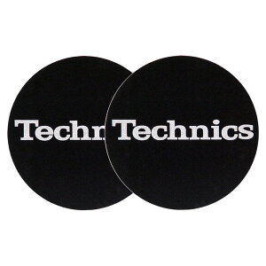 Technics Slipmats (Logo Silver) �X���b�v�}�b�g (2��/1�y�A) �e�N�j�N�X�ċx�X�y�V����