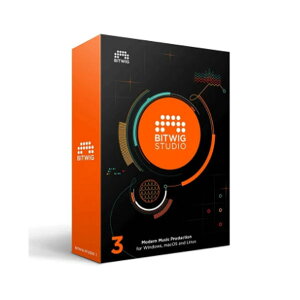 BITWIG(�r�b�g�E�B�O) / BITWIG STUDIO 3 / ���y����/���C�u�p�t�H�[�}���X�\�t�g