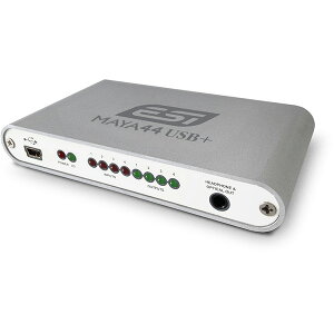ESI(C[GXAC) / MAYA44 USB+ - 4 x 4 USBI[fBIC^[tF[X - iYAMAHA / AG03,AG06 Steinberg / UR22 mk2,UR242,UR22C,UR24C@@\[vobNΉjV