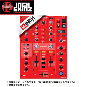 12inch SKINZ / Pioneer DJM-450 SKINZ (RED) �yDJM-450�p�X�L���z�ċx�X�y�V����