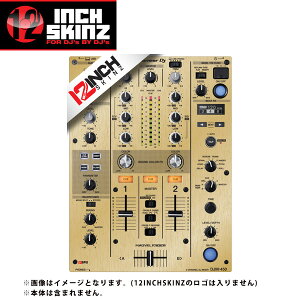 12inch SKINZ / Pioneer DJM-450 SKINZ Metallics (BRUSHED GOLD) �yDJM-450�p�X�L���z�V��������