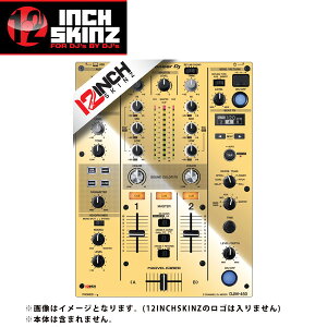 12inch SKINZ / Pioneer DJM-450 SKINZ Metallics (MIRROR GOLD) �yDJM-450�p�X�L���z�ċx�X�y�V����