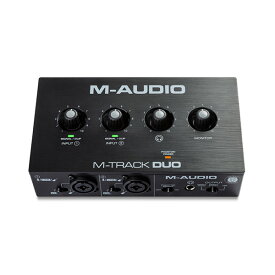 M-Audio(エム・オーディオ) / M-Track Duo -USBオーディオ・インターフェース - 【Mac・Windows・iOS対応】新生活応援
