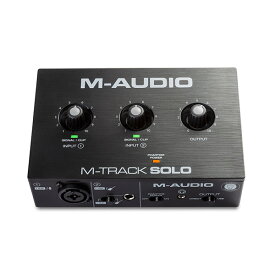 M-Audio(エム・オーディオ) / M-Track Solo -USBオーディオ・インターフェース - 【Mac・Windows・iOS対応】【※次回4月下旬以降予定】