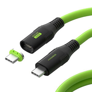 Hagibis / USB4P[u CVR USB-C 240W [dP[u 8KAbg60Hz 40Gbpsf[^] Thunderbolt 4/3 rfIR[hAiPhone 15/15 Pro MaxAiPadAMacBook Pro Airp (O[/1m)ċx݃Z[
