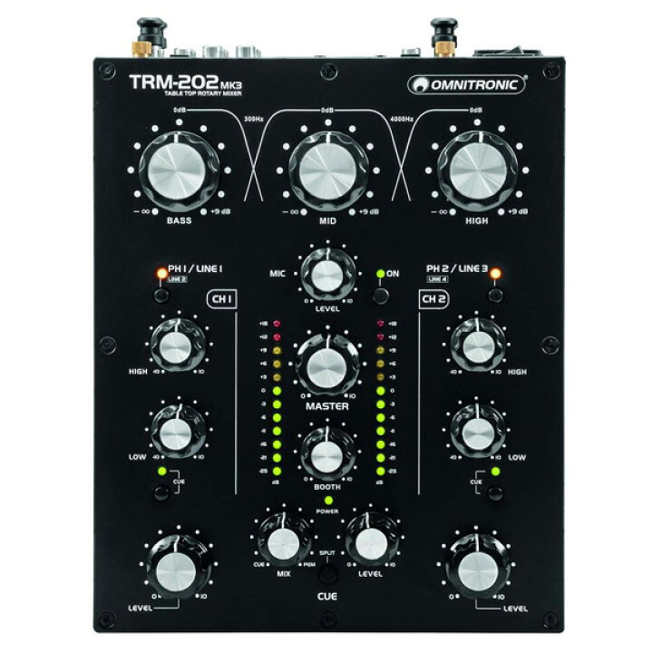 楽天市場】Omnitronic(オムニトロニック) / TRM-202 MK3 2チャンネル 