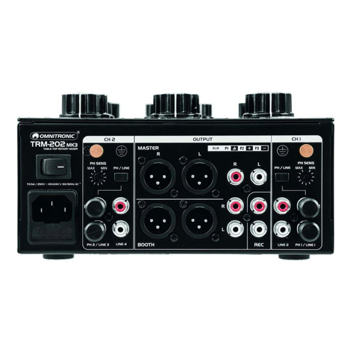 楽天市場】Omnitronic(オムニトロニック) / TRM-202 MK3 2チャンネル 