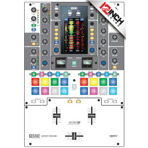 12inch SKINZ / Rane Seventy-Two MK2 Skinz (White/Gray) �@�ޗp�X�L���ċx�X�y�V����