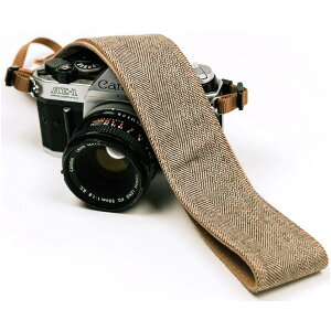 Art Tribute / Brown Jeans Real Denim Belt Camera Strap for All DSLR Camera �J�����X�g���b�v�ċx�X�y�V����