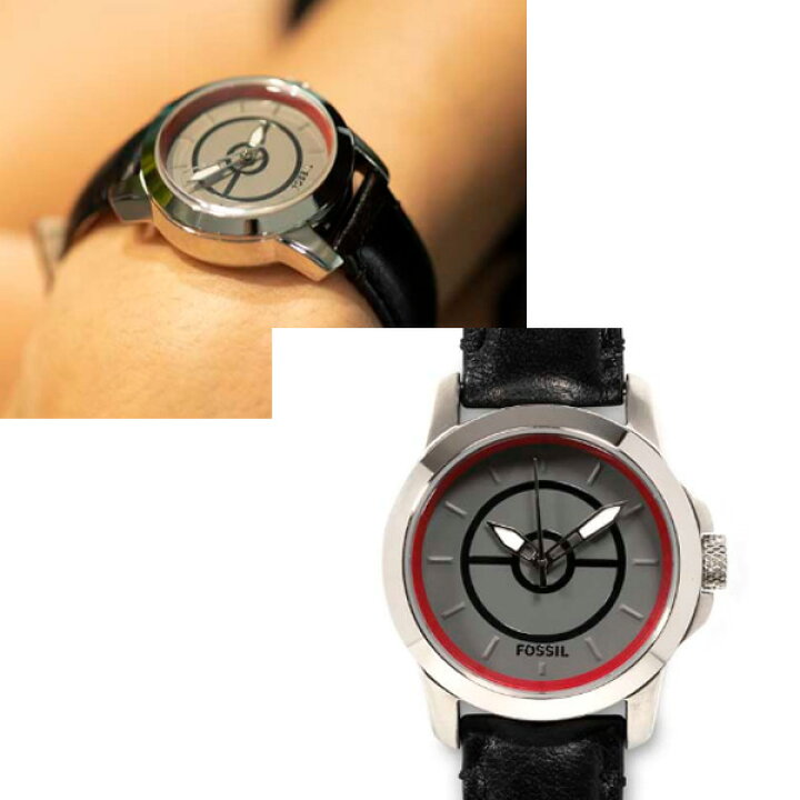 楽天市場 Pokemon Center ポケモンセンター Poke Ball Classics Watch By Fossil レディース 腕時計 輸入品 ミュージックハウス フレンズ