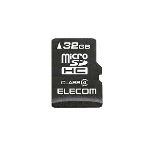 ELECOM ( GR ) / MF-MSD032GC4R MicroSDHCJ[h 32GBċx݃Z[
