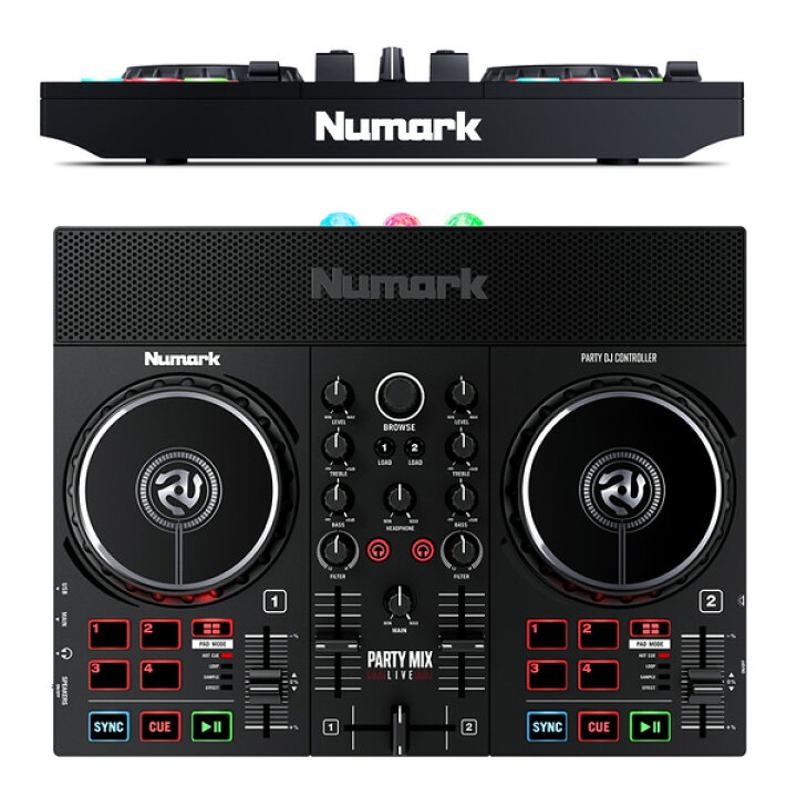 楽天市場】大特典付 Numark(ヌマーク) / Party Mix Live 【Serato DJ 