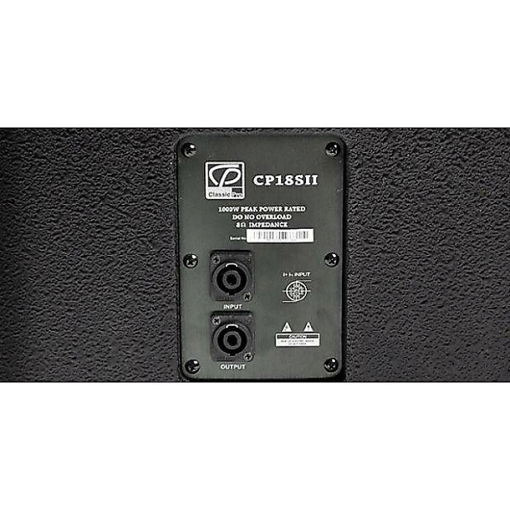 楽天市場】CLASSIC PRO ( クラシックプロ ) / CP18SII サブウーファー 