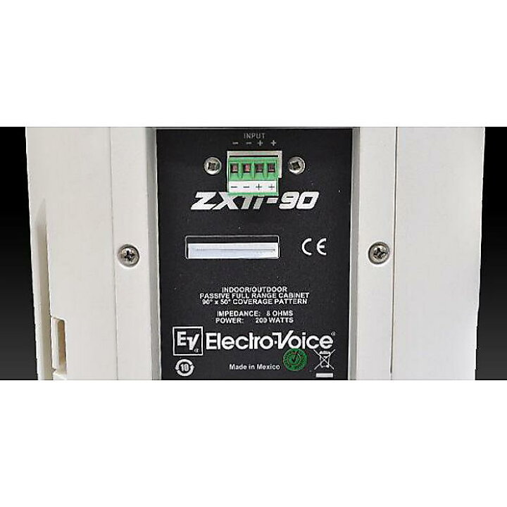 楽天市場】Electro-Voice ( エレクトロボイス ) / ZX1i-90 WHITE 固定