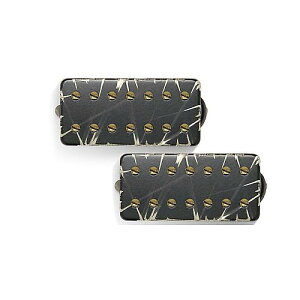 Bare Knuckle Pickups ( xAibNsbNAbvX ) / Aftermath 7strings Set Black Battleworn/Gold ScrewsċxXyV