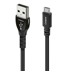 AudioQuest(I[fBINGXg) / Carbon USB A to Micro B 2.0 Digital Audio Cable 0.75m / fW^I[fBIpUSBP[u [USBCAR20.75MI]V