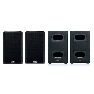 QSC ( �L���[�G�X�V�[ ) / K8.2 + KS112 �X�e���I�y�A�Z�b�g�ċx�X�y�V����