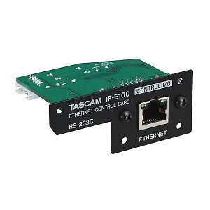 TASCAM ( �^�X�J�� ) / IF-E100�@�C�[�T�l�b�g�R���g���[���J�[�h�ċx�X�y�V����