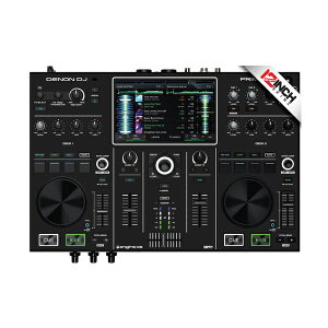 12inch SKINZ / Denon Prime GO Skinz (Colors BLACK) �@�ޗp�X�L���ċx�X�y�V����