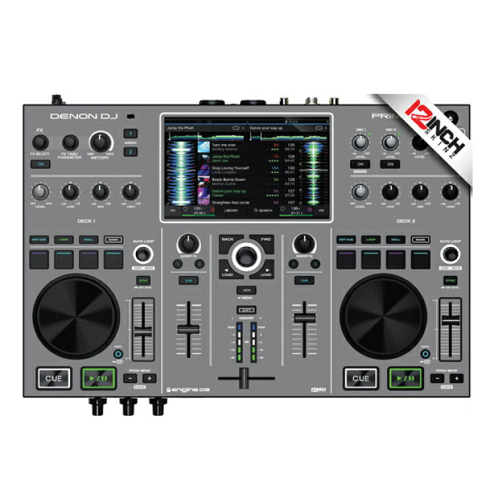 楽天市場】12inch SKINZ / Denon Prime GO Skinz (Colors GRAY) 機材用 