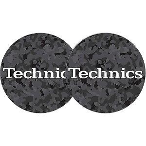 Technics(�e�N�j�N�X) / Army Black (���ʕ�) 2x Slipmats - �X���b�v�}�b�g (2��/1�y�A) -