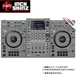 12inch SKINZ / Pioneer XDJ-XZ SKINZ (Gray) �yXDJ-XZ�p�X�L���z �ċx�X�y�V����