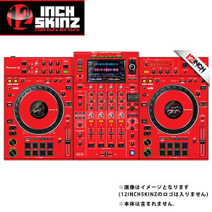 12inch SKINZ / Pioneer XDJ-XZ SKINZ (RED) �yXDJ-XZ�p�X�L���z �ċx�X�y�V����