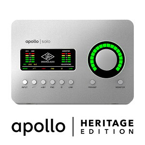 yvOCv[gI-10/31܂ŁzUniversal Audio / Apollo Solo USB Heritage Edition - WindowspUSB I[fBIC^[tF[XċxXyV