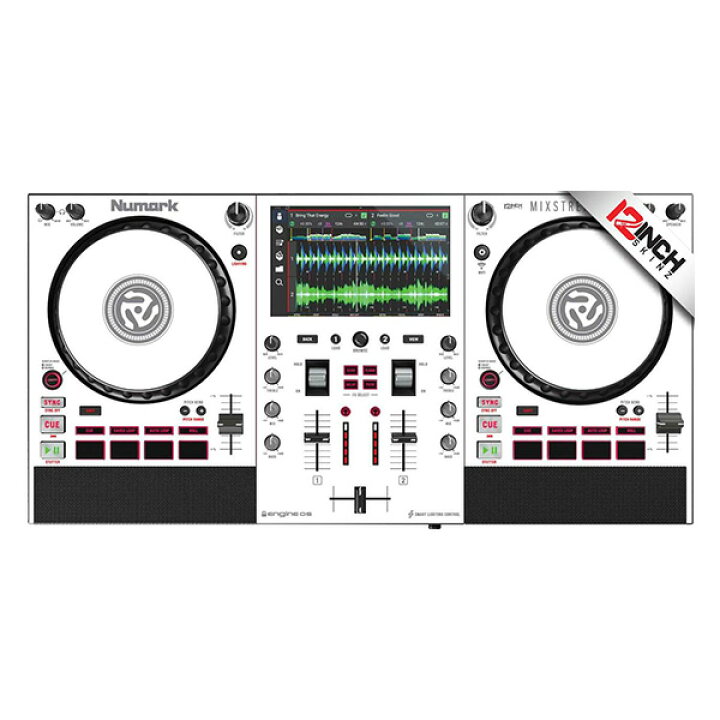 楽天市場】12inch SKINZ / Numark Mixstream Skinz (WHT/GRY 
