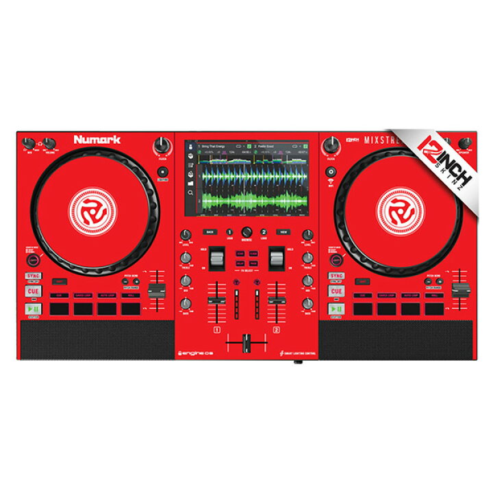 楽天市場】12inch SKINZ / Numark Mixstream Skinz (RED) 【Mixstream 