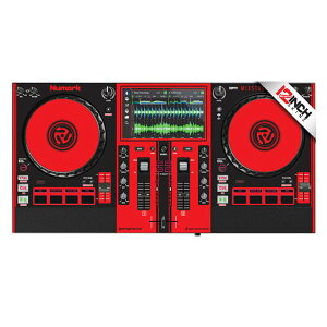 12inch SKINZ / Numark Mixstream Pro/Go Skinz (BLK/RED) yMixstream Pro/GopXLz