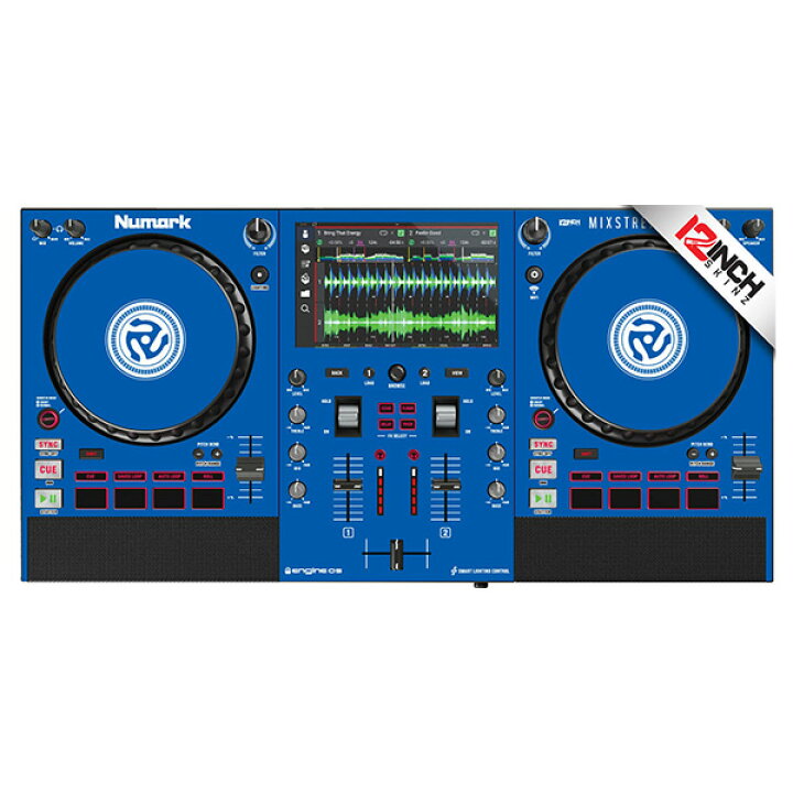 楽天市場】12inch SKINZ / Numark Mixstream Skinz (BLUE) 【Mixstream 