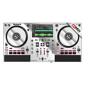 12inch SKINZ / Numark Mixstream Pro/Go Skinz (SILVR-MIRROR) yMixstream Pro/GopXLz