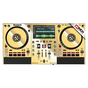 12inch SKINZ / Numark Mixstream Pro/Go Skinz (GOLD-MIRROR) yMixstream Pro/GopXLz