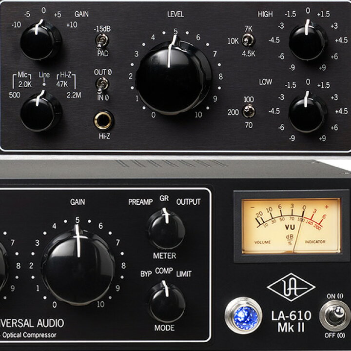 楽天市場】Universal Audio / LA-610 MKII Classic Tube Recording 